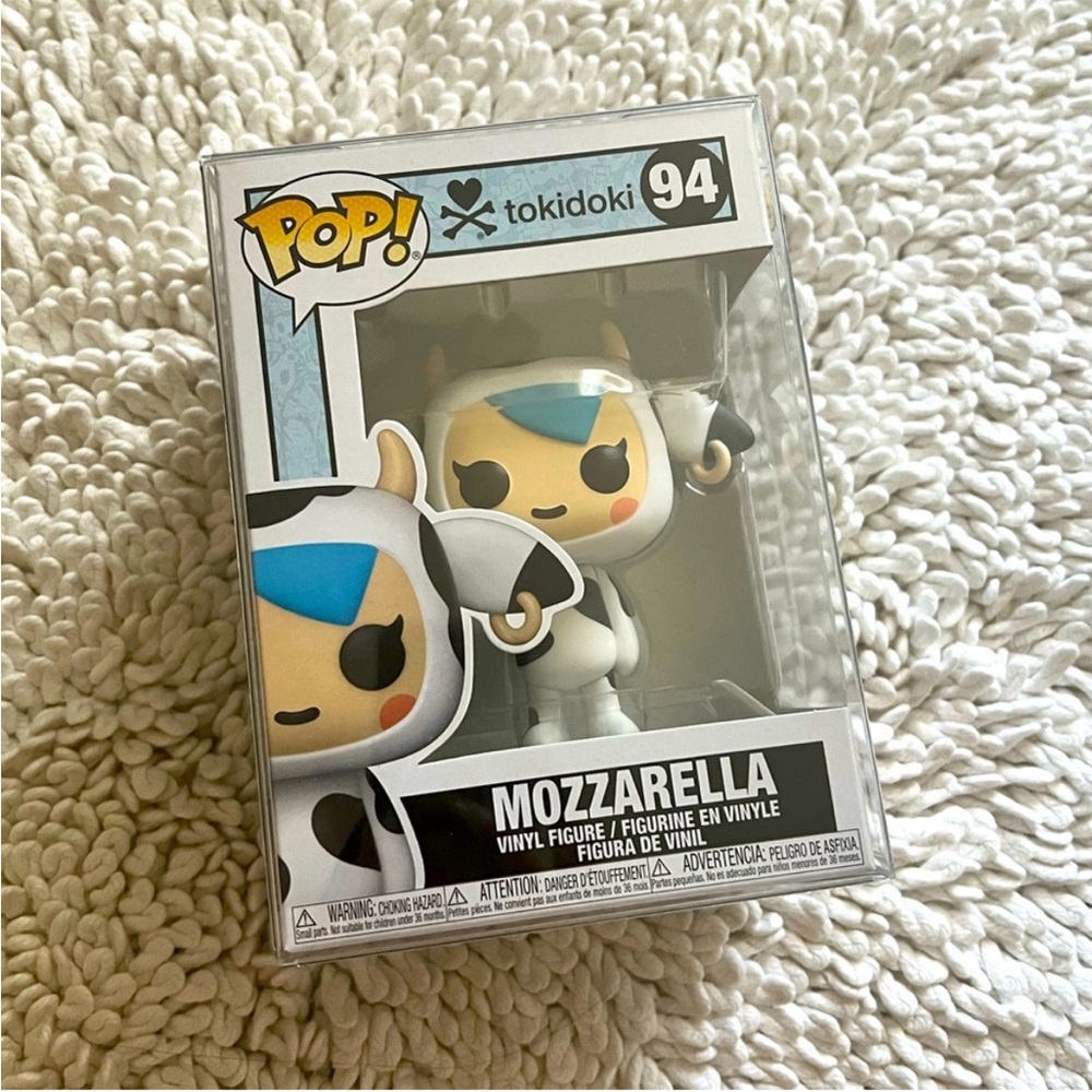 Tokidoki Mozzarella Pop Vinyl in White and Blue